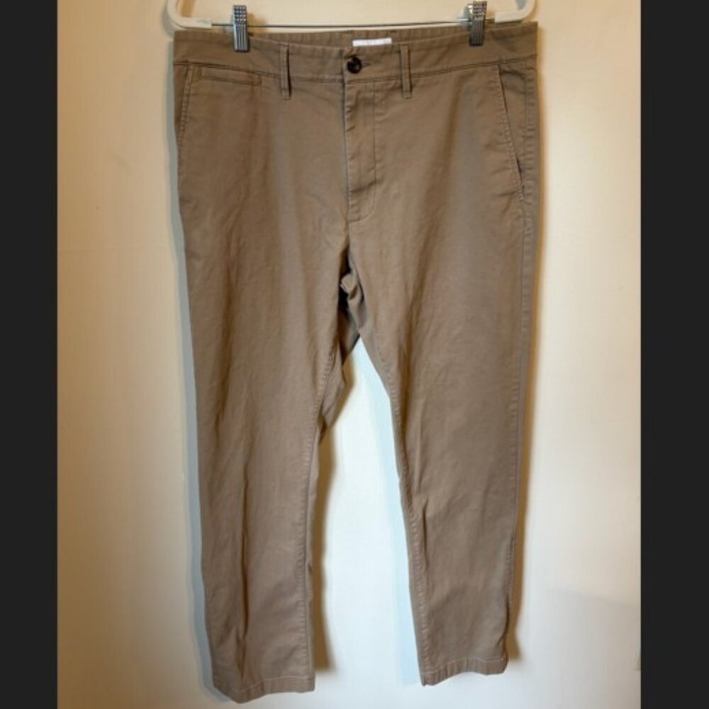 Goodfellow & Co Tan Every Wear Athletic Fit Chino Pants Men's Size 36W x 32L